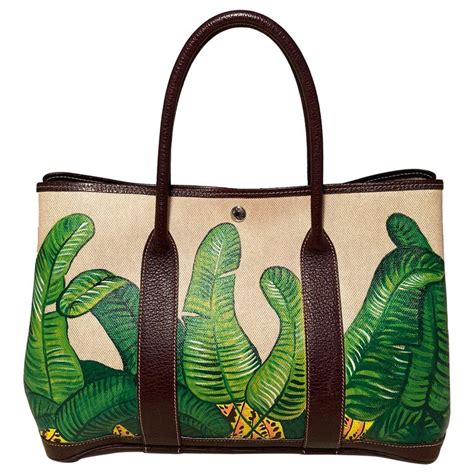 hermes banana leaf bag|hermes kelly banana bag.